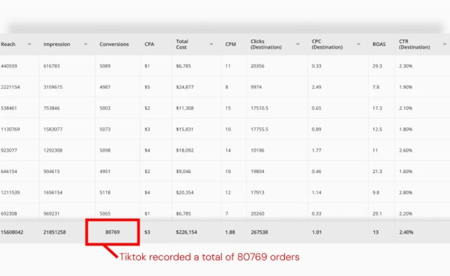 TikTok Sales Data